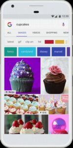 Screenshot aus der Google Bilder Suche
